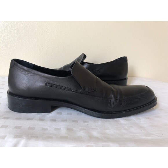 Calvin Klein Collection black leather loafer made in italy size US 11 main image 10
